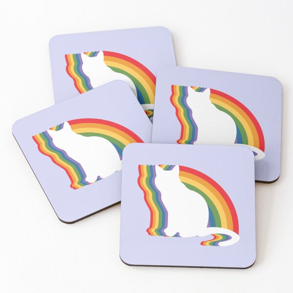 Item preview, Rainbow Cat Colorful Rainbow  designed and sold by thearrtfive.