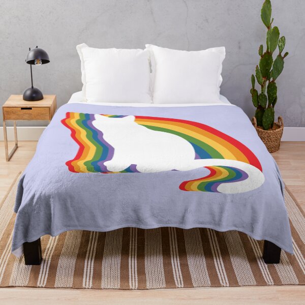 Item preview, Rainbow Cat Colorful Rainbow designed and sold by thearrtfive.