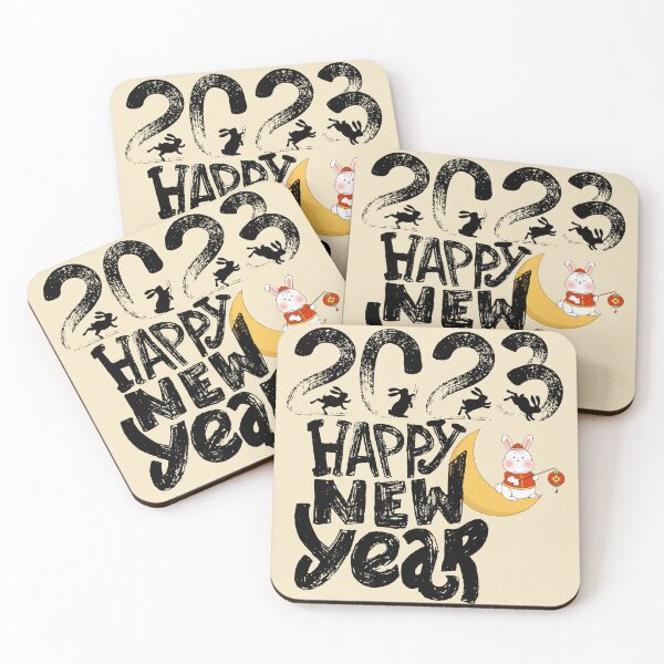 Item preview, 2023 Happy New Year Rabbit - Happy New Year! designed and sold by ttsayt1earth.