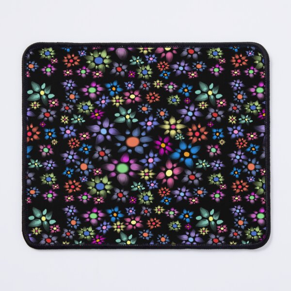 Item preview, pattern of flowers of different colors and sizes designed and sold by kitsuneins.