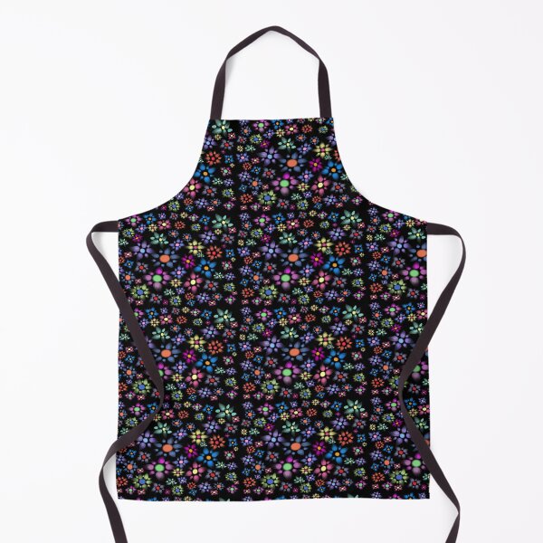 Item preview, pattern of flowers of different colors and sizes designed and sold by kitsuneins.