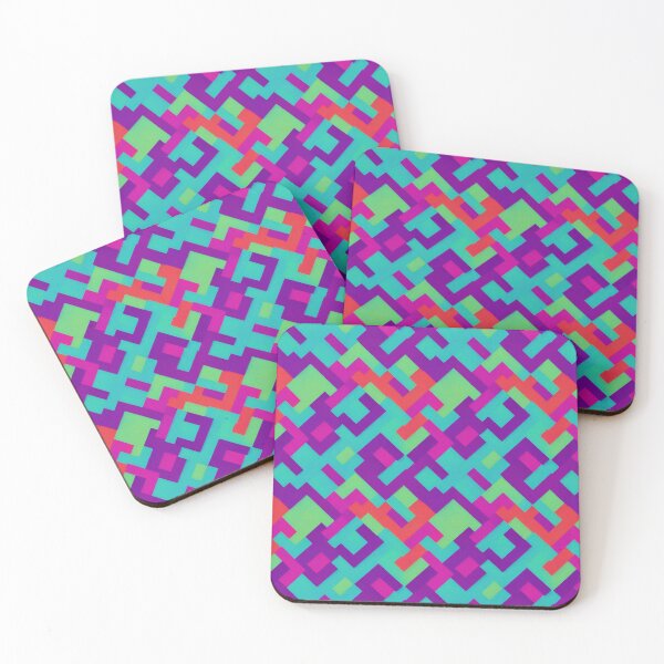 Item preview, Colourful shapes 17 designed and sold by hendrikspix.