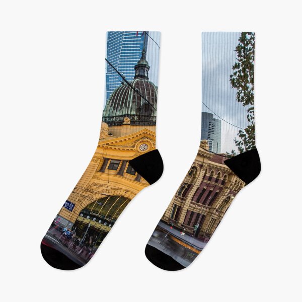 Item preview, Flinders street station designed and sold by Leonie Morris.