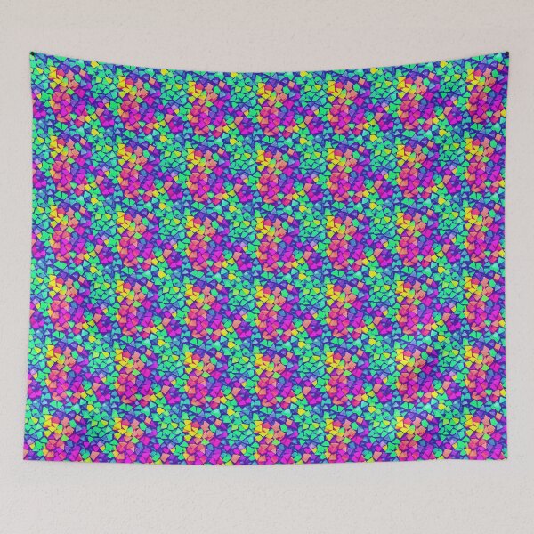 Item preview, Colourful shapes 24 designed and sold by hendrikspix.