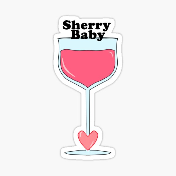Item preview, Sherry Baby Wine Glass  designed and sold by Dollies-co.