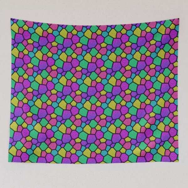 Item preview, Colourful shapes 30 designed and sold by hendrikspix.