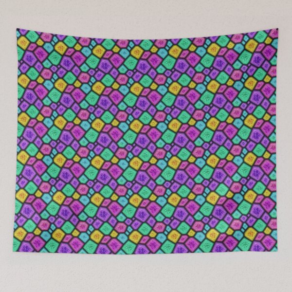 Item preview, Colourful shapes 31 designed and sold by hendrikspix.