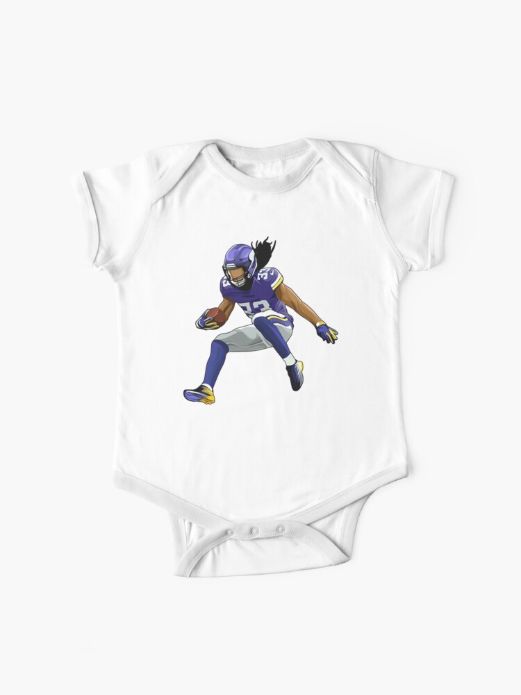 Minnesota Vikings NFL Players Baby Dalvin Cook Jersey Onsie 3-6 Months NWT