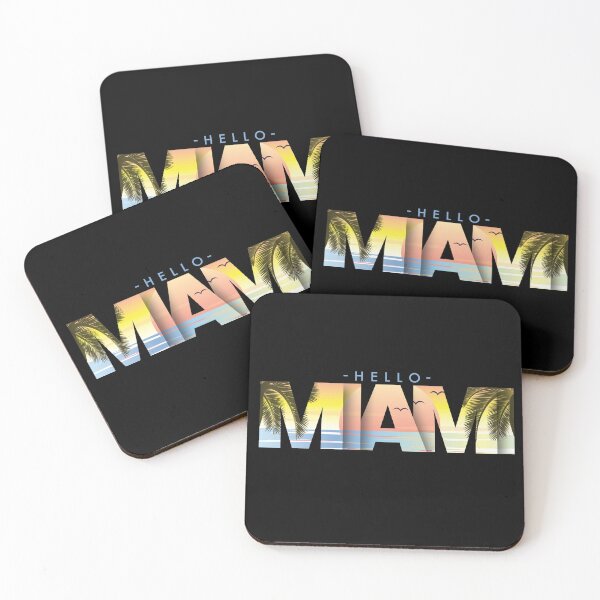 Item preview, Hello Miami designed and sold by PCStudio57.