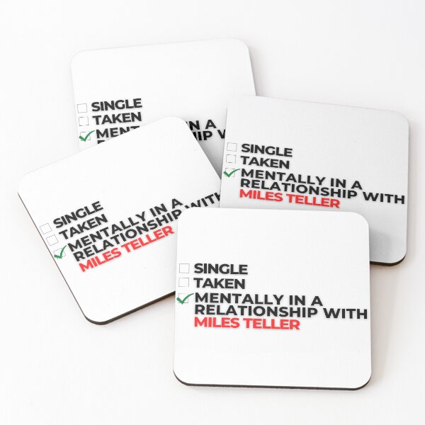 Item preview, Mentally In A Relationship With Miles Teller designed and sold by Itsheartshop.