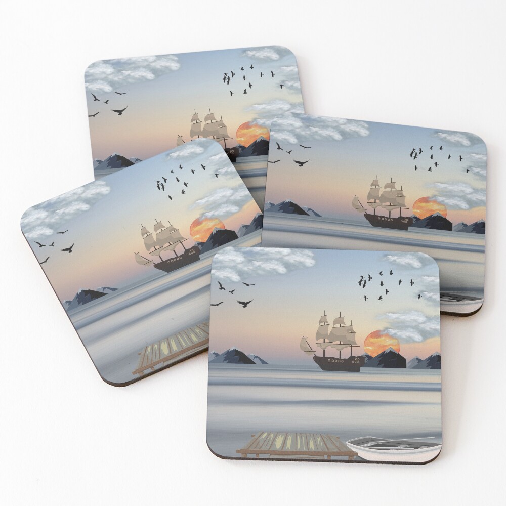 Item preview, Coasters (Set of 4) designed and sold by RBToper.