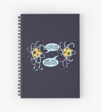 Electrons - Geek, nerd shirt - Peter Parker Shirt, Spiderman Homecoming shirt Spiral Notebook