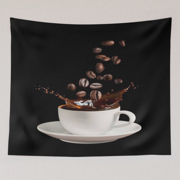 Item preview, Granos de café en una taza designed and sold by NengShop.