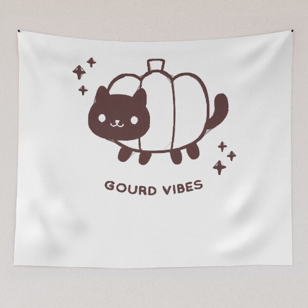 Item preview, Gourd Vibes Pumpkin Cat Dark designed and sold by HerrPr.