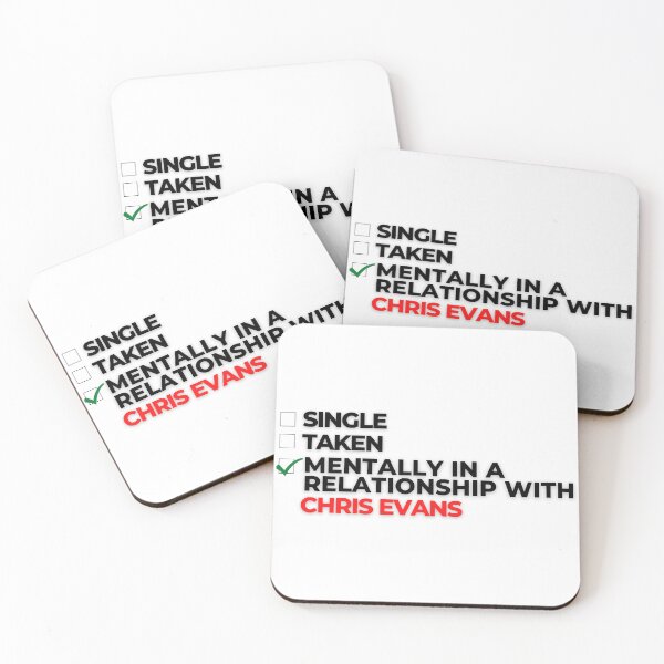 Item preview, Mentally In A Relationship With Chris Evans designed and sold by Itsheartshop.