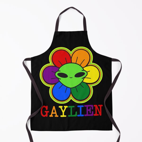 Item preview, Gaylien Funny Alien LGBTQ Gay Pride Flag Lesbian Bisexual NL designed and sold by Williams112.