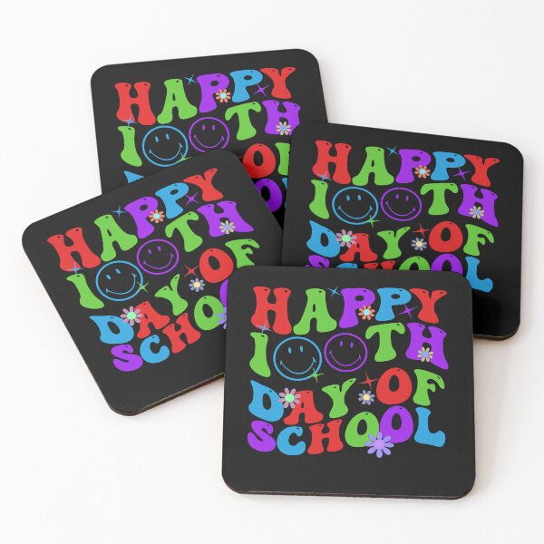 Item preview, Groovy Happy 100th Day of School Cute Students Kids Teachers NL designed and sold by Williams112.