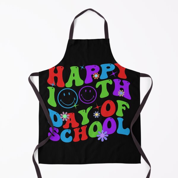 Item preview, Groovy Happy 100th Day of School Cute Students Kids Teachers NL designed and sold by Williams112.