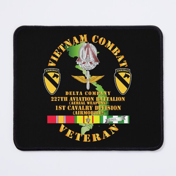 Item preview, Army - Vietnam Combat Cavalry Veteran w D Co - WPNS - 227th AVN Bn - 1st Cav Div designed and sold by Military Insignia Products.