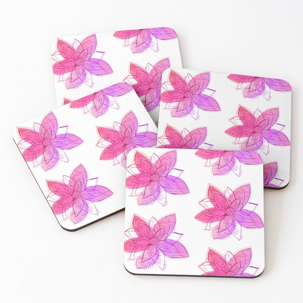 Item preview, Watercolor floral painting | purple watercolor flower designed and sold by lausn.