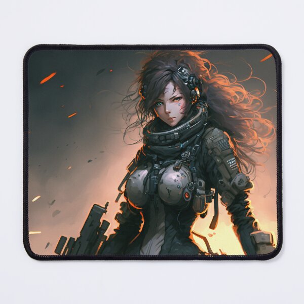 Item preview, Asuka-military Anime / Manga Girl designed and sold by EnjoyDigitalArt.