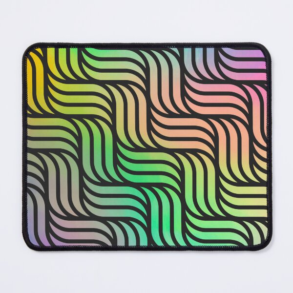 Item preview, Modern Bright Contemporary Colorful Basket Weave Pattern Design On A Colorful Gradient   designed and sold by Kodexstore.
