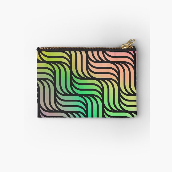 Item preview, Modern Bright Contemporary Colorful Basket Weave Pattern Design On A Colorful Gradient   designed and sold by Kodexstore.