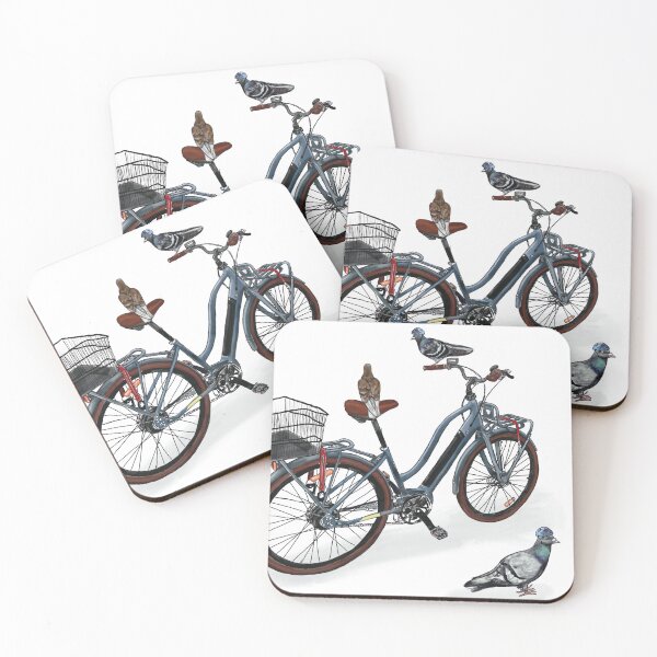 Item preview, biker birds designed and sold by thedailypidge.