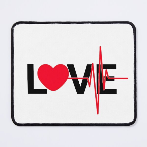 Item preview, Love design with heartbeat. designed and sold by CrownedCreatives.