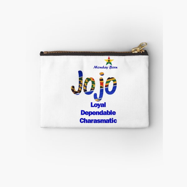 Item preview, Monday Born Ghanaian Male Name 'Jojo' in Blue designed and sold by WhoWeAre.
