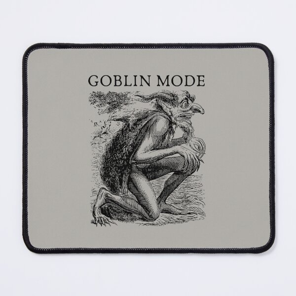 Item preview, Funny Goblin Mode Meme: A Vintage Goblincore Aesthetic for Lazy, No Makeup Day-offs and Antiwork Introvert Feminists designed and sold by MinistryOfFrogs.