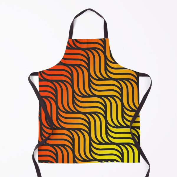 Item preview, Modern Bright Contemporary Basket Weave Pattern Design On A Ombre Sunrise Gradient(Yellow, Red, Orange) designed and sold by Kodexstore.