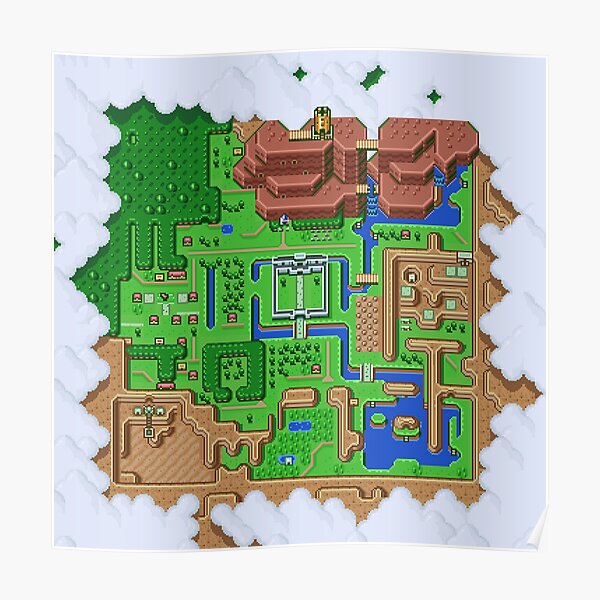 LttP: World Map Poster