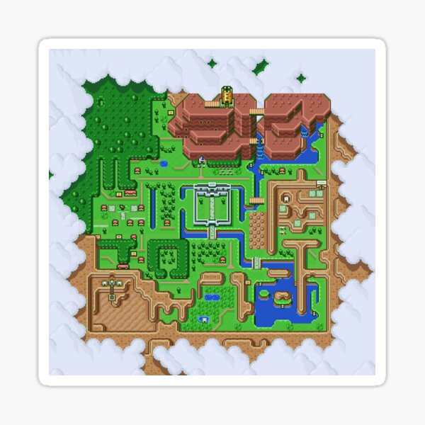 Vista previa del artículo con la obra «LttP: Mapamundi», diseñado y vendido por reikaitantei1.