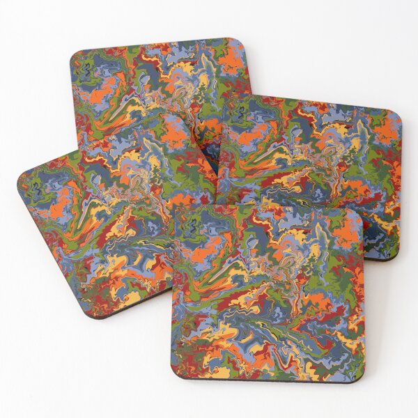 Item preview, Marbled colorful designed and sold by Zeewind.