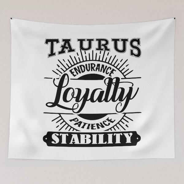 Item preview, Taurus Zodiac Endurance Loyalty Patience Stability designed and sold by UnknownArtistt.
