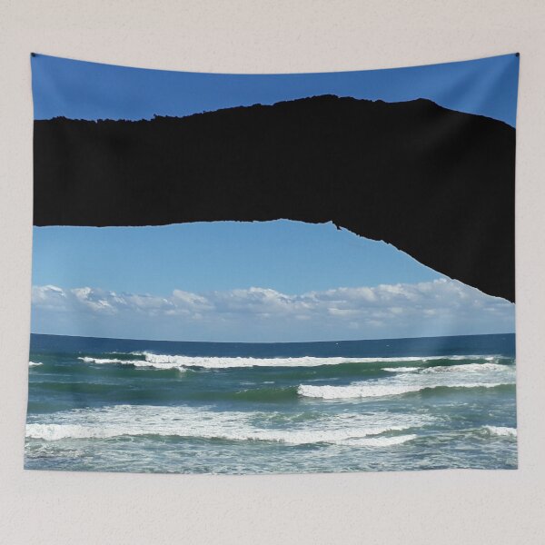 Item preview, Nature Vibes Coastal Décor 1 of 4 - Tree Branch Silhouette - Ocean - Sky designed and sold by Beachy.
