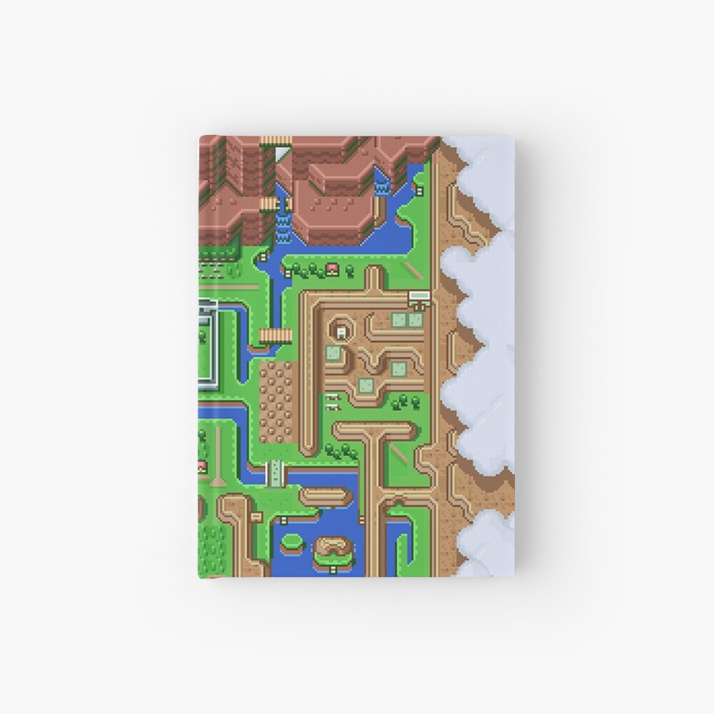 "LttP: World Map" Hardcover Journal for Sale by reikaitantei1 | Redbubble