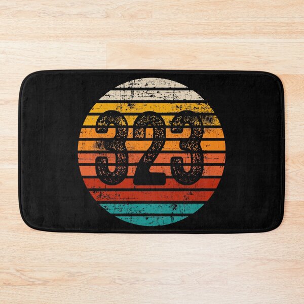 Item preview, Distressed Vintage Sunset 323 Area Code designed and sold by Gold Wings Tees.