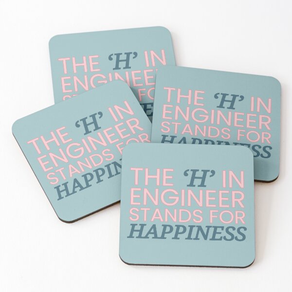 Item preview, The ‘H’ in ENGINEER stands for happiness designed and sold by STEMphrases.