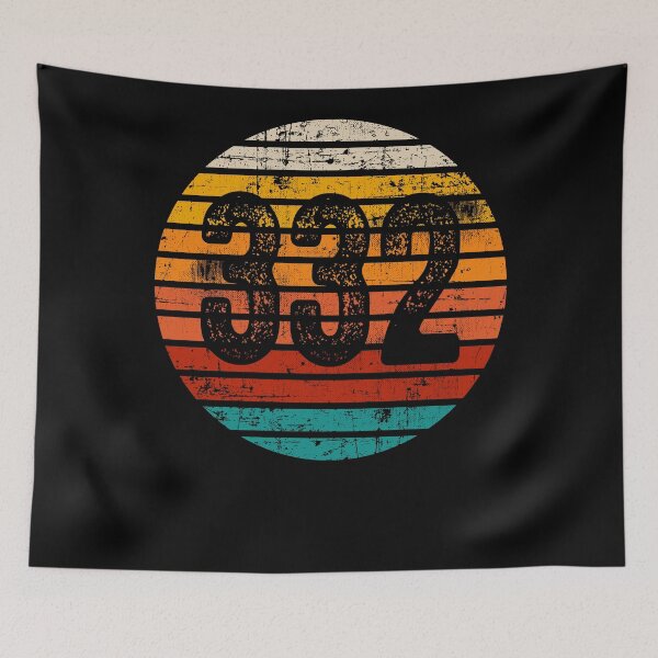 Item preview, Distressed Vintage Sunset 332 Area Code designed and sold by Gold Wings Tees.