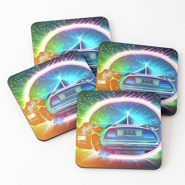 Item preview, Back to the future, colorful fantasy art designed and sold by artdragongift 15.