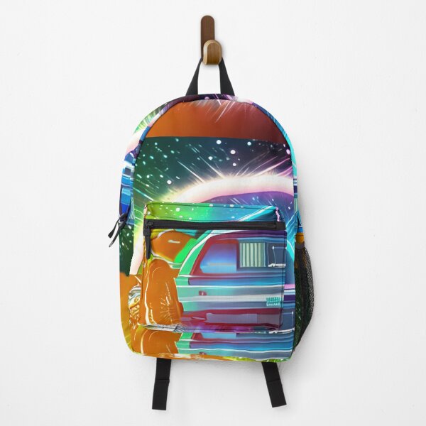 Item preview, Back to the future, colorful fantasy art designed and sold by artdragongift 15.