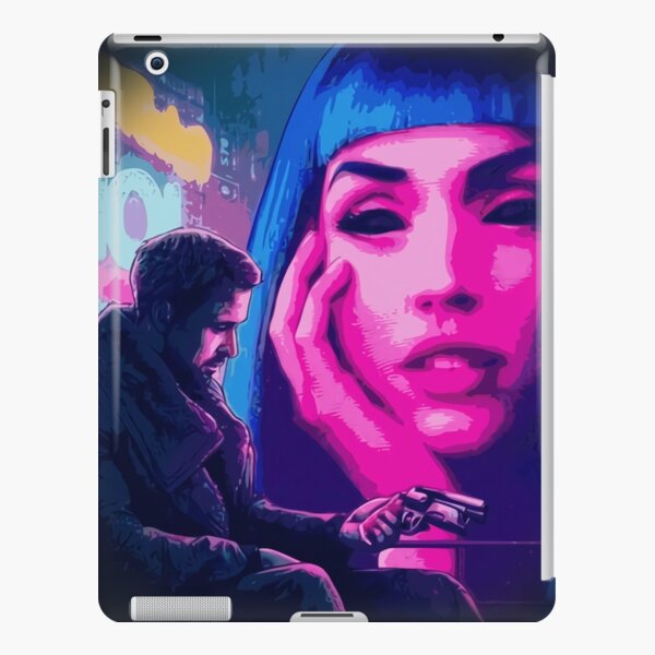 Blade Runner 2049 - Joi and Joe - Cyberpunk Girl Hologram Artwork