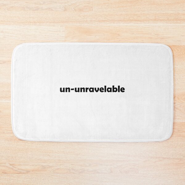 Item preview, un-unravelable designed and sold by noha alzohbi.