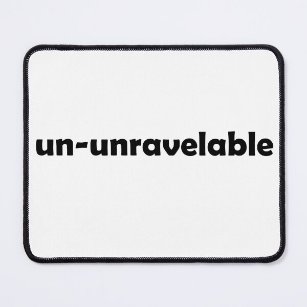 Item preview, un-unravelable designed and sold by noha alzohbi.
