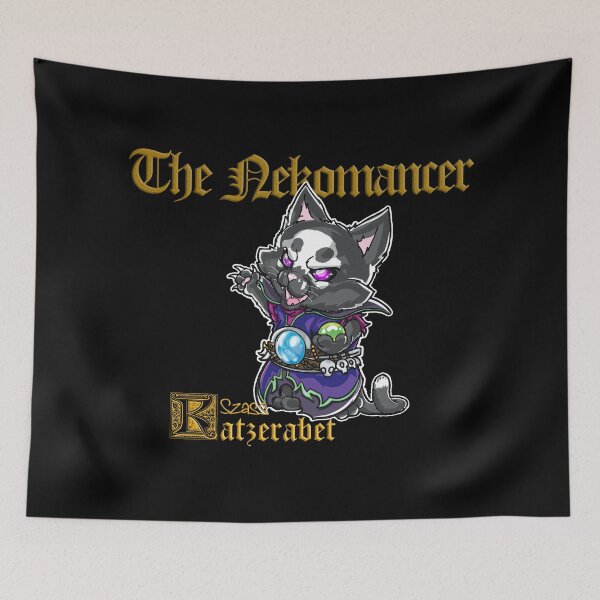 Item preview, Copy of The Nekomancer - Necromancer Cat designed and sold by TheMWorld.