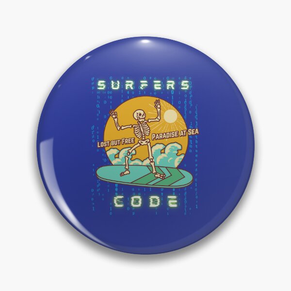 Item preview, Surfers that code skeleton surfing design designed and sold by t1n3333.