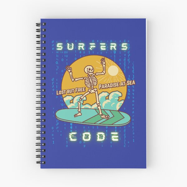 Item preview, Surfers that code skeleton surfing design designed and sold by t1n3333.