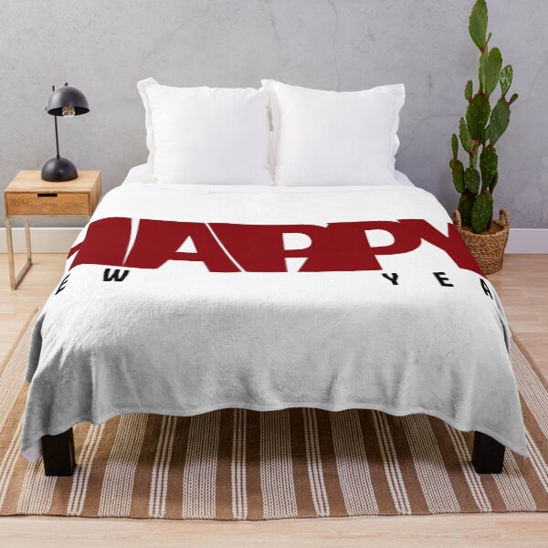 Item preview, HAPPY NEW YEAR 2023 - RED SIMPLE COOL WORDINGS designed and sold by Lu7u.